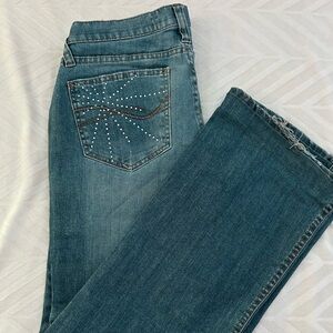 Bedazzled Blue Jeans